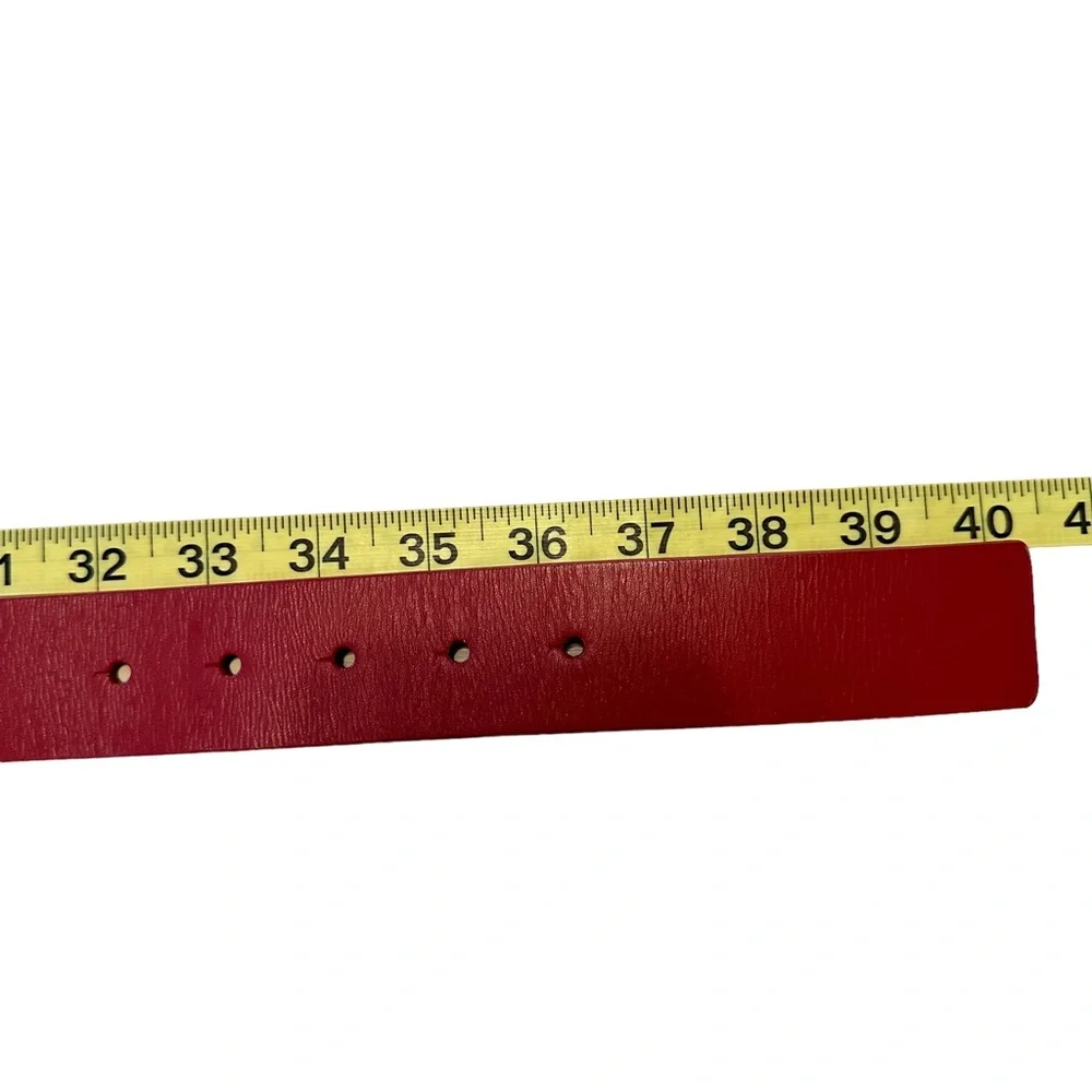 Leather Belt & Buckle M